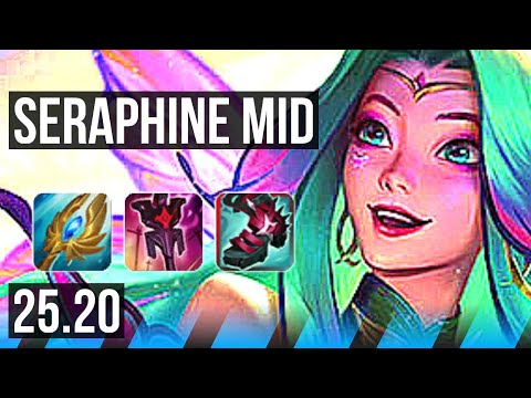 SERAPHINE vs RYZE (MID) | KR Master | 25.20
