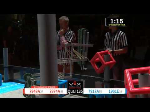 2015 VRC-MS Spir Q135 -  (7949A 7917A) 61-Spirit Div-VRC Middle School-VEX Worlds 2015