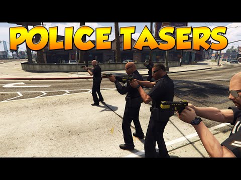 GTA 5 PC MODS -  POLICE TASERS