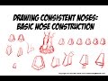 how to draw a cartoon nose