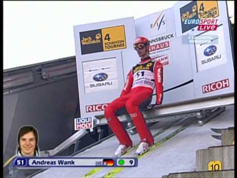 Andreas Wanks Qualisprung in Innsbruck