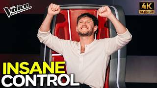 5 Voices With GODLIKE Control That Made Every Coach LOSE IT | The Voice [4K]