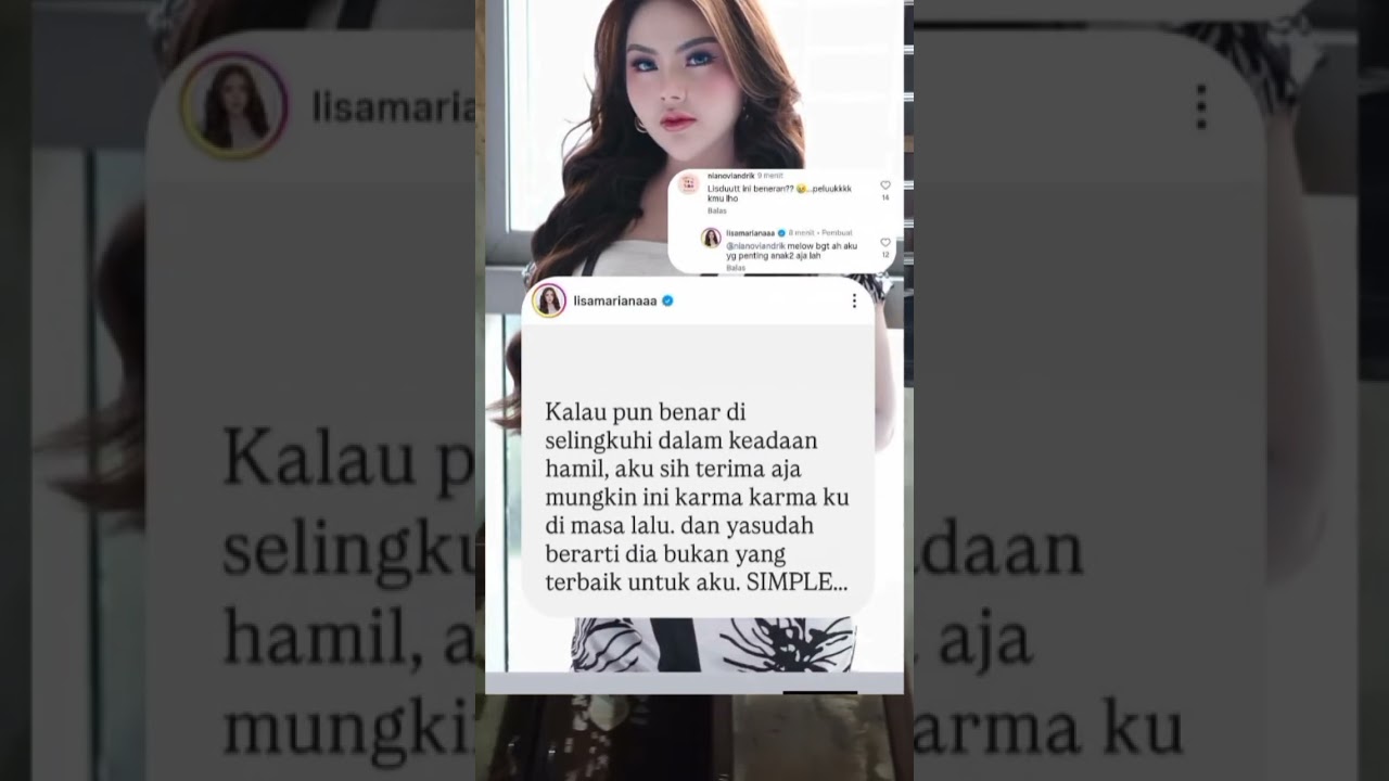 POSTINGAN LISA MARIANA#fypシ゚viral #shortsviral #trendingtopik #masukberanda #gosipartishariini