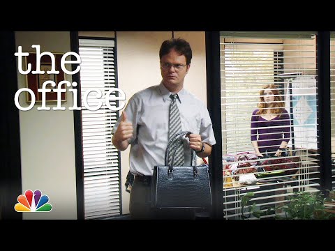 Jim Convinces Dwight to Buy a Purse - The Office