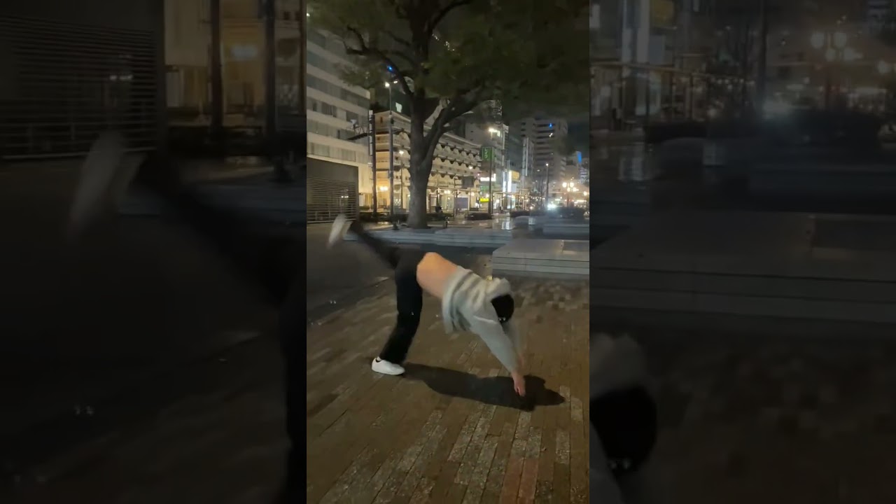 １ヶ月！毎日バク転生活～1日目～