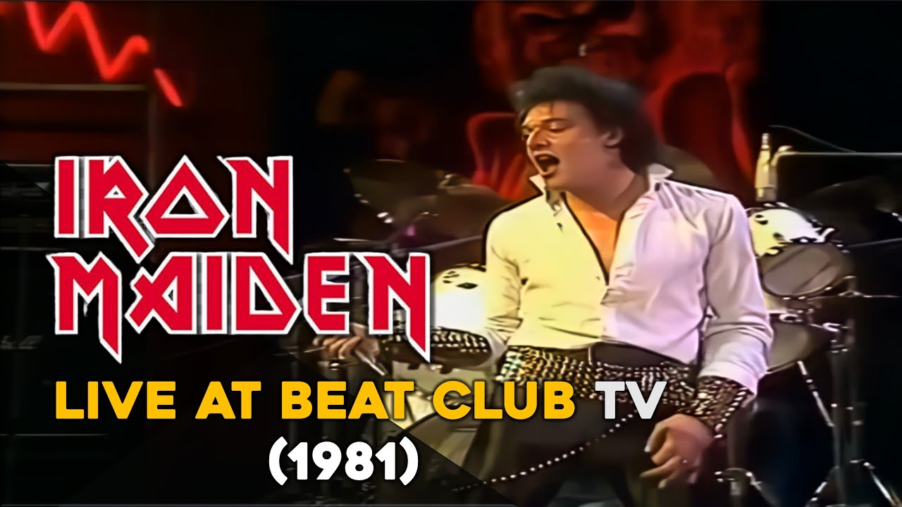 Iron Maiden &ndash; Live at Beat-Club TV (1981 Full Concert) [Remastered Full HD] - YouTube