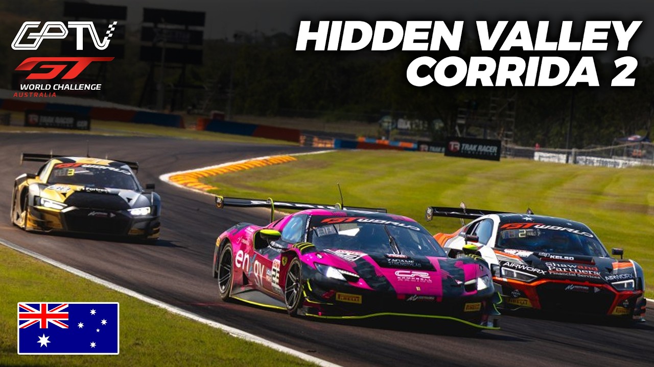 GTWC AUSTRÁLIA 2026 COMPLETO E COM IMAGENS | CORRIDA 2 EM HIDDEN VALLEY | 4ª ETAPA