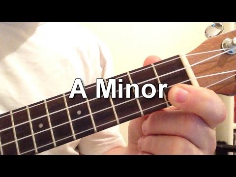 How to play A Minor chord on the ukulele!