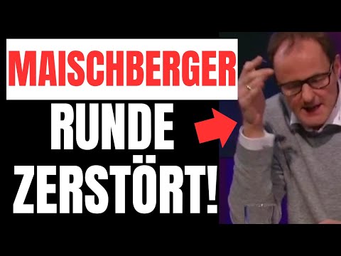 ER hat die MAISCHBERGER Runde komplett ZERSTÖRT!!!