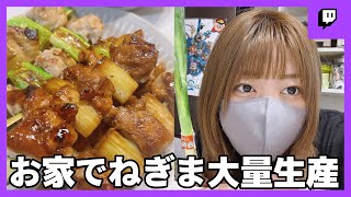【作業用料理Vlog】お家、焼き鳥大量生産で優勝！！！！！