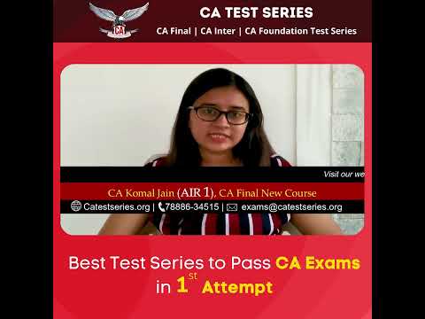 Video by CA Test Series