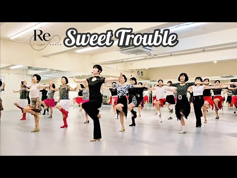 Sweet Trouble Line Dance || Intermediate || 토요동호회 2.4주 중급반 