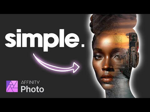 Double Exposure Effect - Easy | Affinity Photo Tutorial
