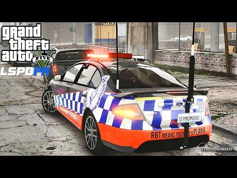 GTA 5 MOD LSPDFR 660 - AUSTRALIA PATROL !! (GTA 5 REAL LIFE PC MOD)