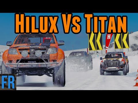 FailRace Vs The Community -  Hilux Vs Titan