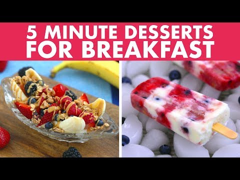5分でできる夏の朝のデザートヴィーガン/ベジタリアン、簡単、ヘルシーレシピ  - ムンクの上に心 (5 Minute Summer DESSERTS FOR BREAKFAST! Vegan/Vegetarian, Easy, Healthy Recipes!  - Mind Over Munch)