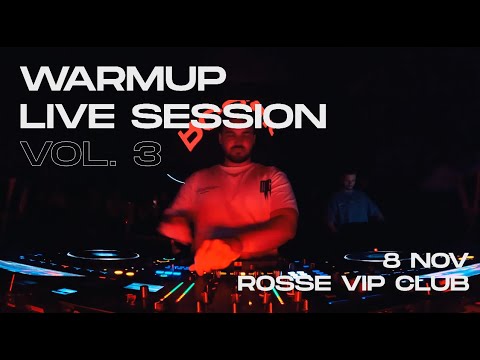 WARMUP LIVE SESSION VOL. 3 (Regueton, urbano, funk)