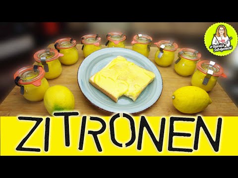 Geschenke aus der Küche - Lemon Curd, cremig und haltbar