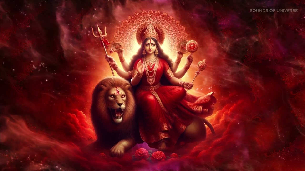 Aigiri Nandini Lofi trap 4K- Mahishasura Mardini Stothra- Sounds Of Universe| Kannada lyrics