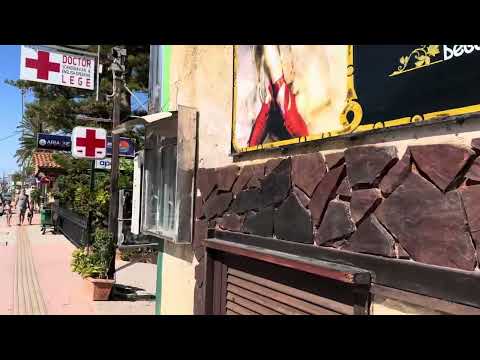 Walking along the shopping street of Platanias 🇬🇷 Platanias, Greece 🇬🇷 #platanias #shoppingplatanias