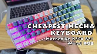 MECHANICAL KEYBOARD TERMURAH machenike keyboard k500 b61 RGB