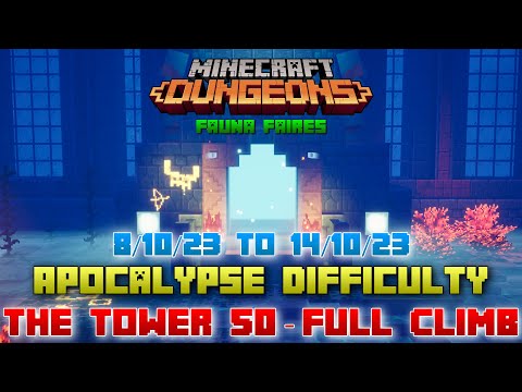Insane Apocalypse Tower Climb! 🏰 - DcSK Minecraft Dungeons