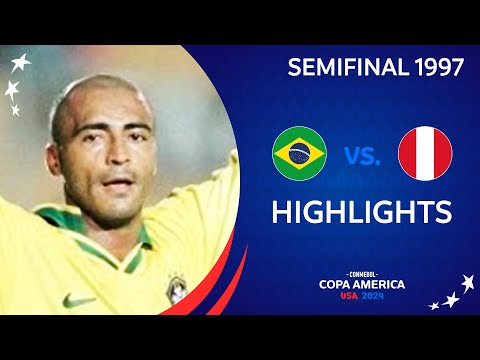 COPA AMÉRICA 1997 | SEMIFINAL | BRASIL vs PERÚ