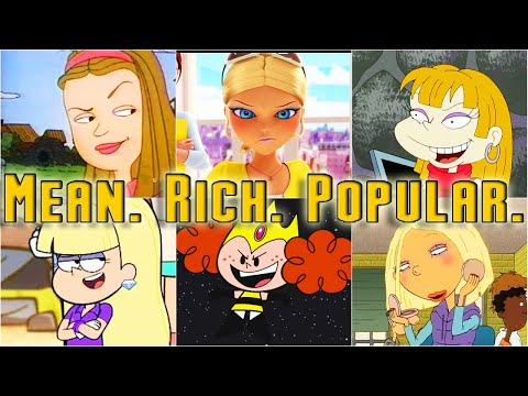 Why Cartoons Love the Rich, Mean Girl Trope