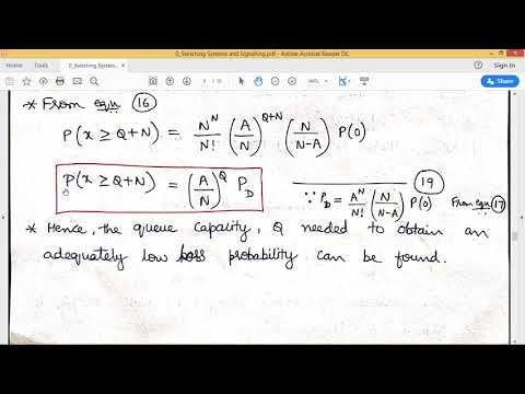 Lecture - 6 Queuing System with Finite Length of Queue and with Single Server, Solved Examples.