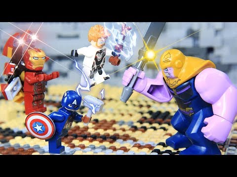 Lego Endgame Final Scene: Avengers vs Thanos