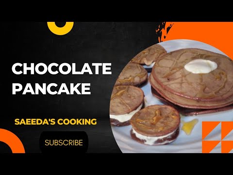 Chocolate Pancake Recipe@ Saeeda's cooking!