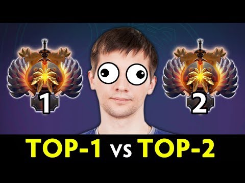 Arteezy TOP-1 Rank vs TOP-2 Rank