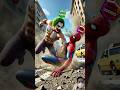 Spiderman And Po Vs Joker Revenge For Po And Spiderman Shorts Spiderman Brawlstars