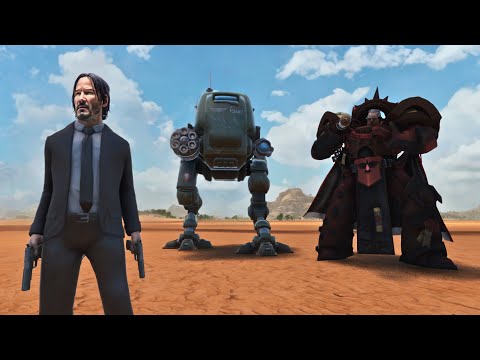 CAN JOHN WICK SAVE THE SPACE MARINES FROM SAURON'S TRAP? - WARHAMMER 40K - UEBS 2