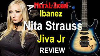 Video thumbnail for Ibanez Nita Strauss Jiva Jr Review by Metal Professor