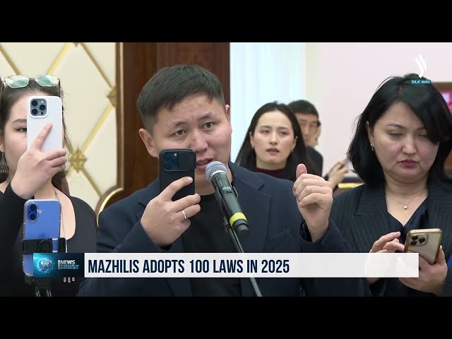 2025-жылы Мажилис 100 мыйзам кабыл алды