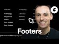 The RIGHT Way To Build Footers In Framer Tutorial