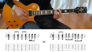 James Gang - Walk Away (Guitar &amp; Vocal Cover with TAB Lesson, 1971 Stidio Live Version)