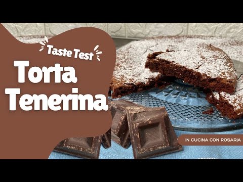 TORTA TENERINA AL CIOCCOLATO 🍫 🍫🍫🍫TIPICA FERRARESE DAL CUORE MORBIDO