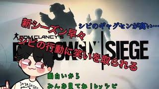 【R6S】新シーズン早々シビの行動に笑いを取られる