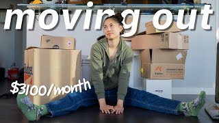 $3100 Vancouver apartment tour | Moving out alone