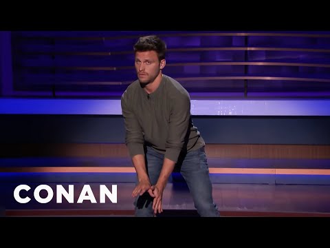 Jon Rudnitsky's Slow Motion Quarterback Impression | CONAN on TBS