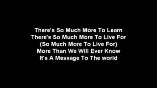 Story of The Year-Message To the World(Lyrics)
