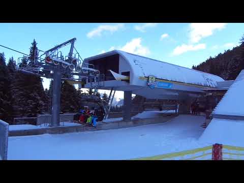 6er Sesselbahn Schneekar Talstation Mayrhofen / Ski Zillertal 3000