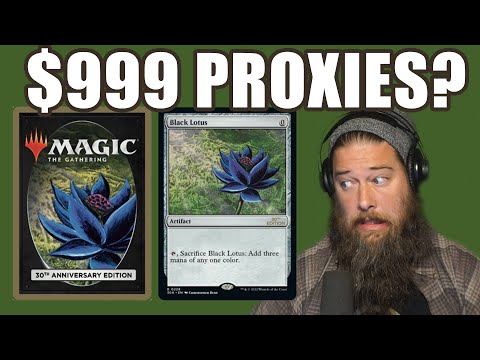 Wizards Celebrates 30 Years...with $999 Proxies | Magic: the Gathering (MTG)