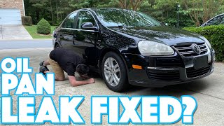 The 215k Mile Jetta Has An Oil Leak! Let’s Try To Fix it!