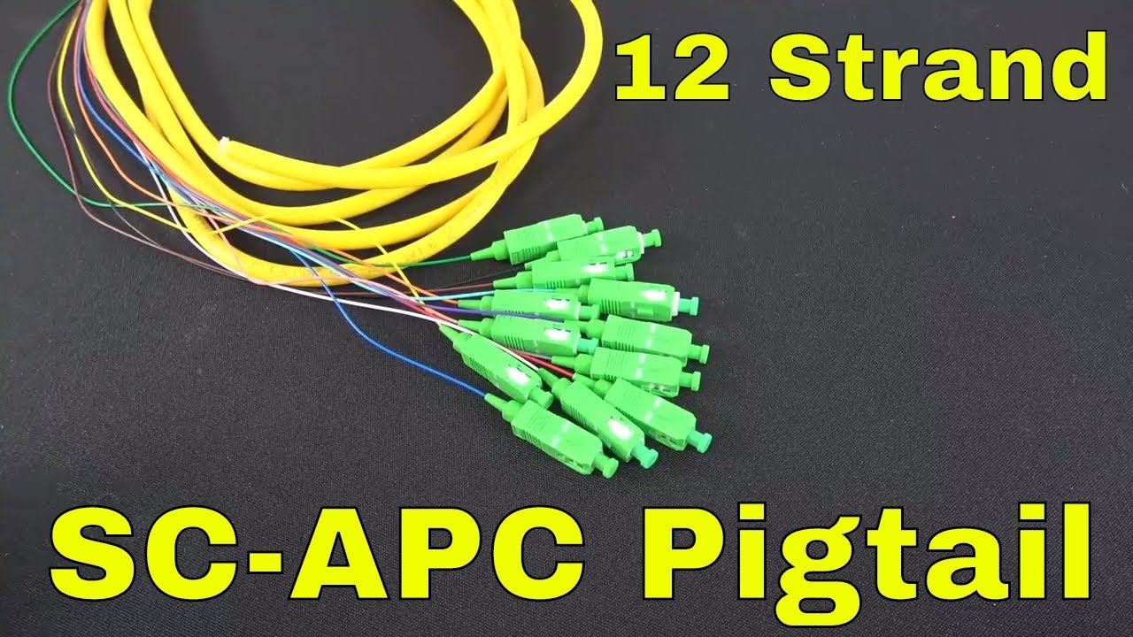 APC Fibre Pigtail Installation