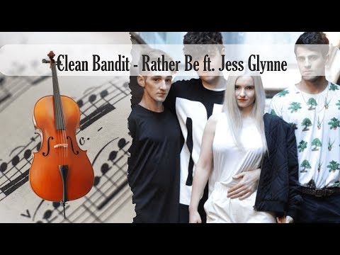 Partitura Clean Bandit - Rather Be ft. Jess Glynne Violonchelo