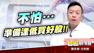 不怕…準備逢低買好股!!#ces展#加權指數#年前大紅包｜小武哥投資事務所｜陳武傑 (圖)