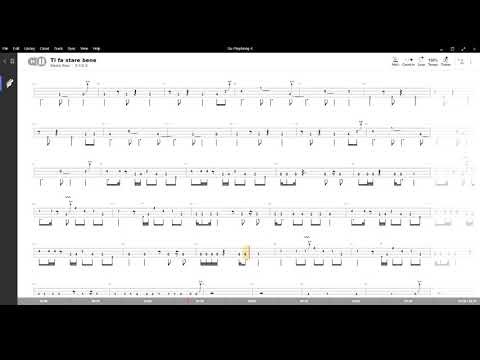 Ti fa stare bene ( Caparezza ) ,Tablatura e base Senza Basso - Backing bass track - NO BASS